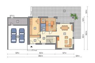 Projekt domu Nieszablonowy od Muratora - wizualizacje, plan, aranżacje