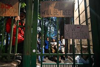 Protest studentów UW