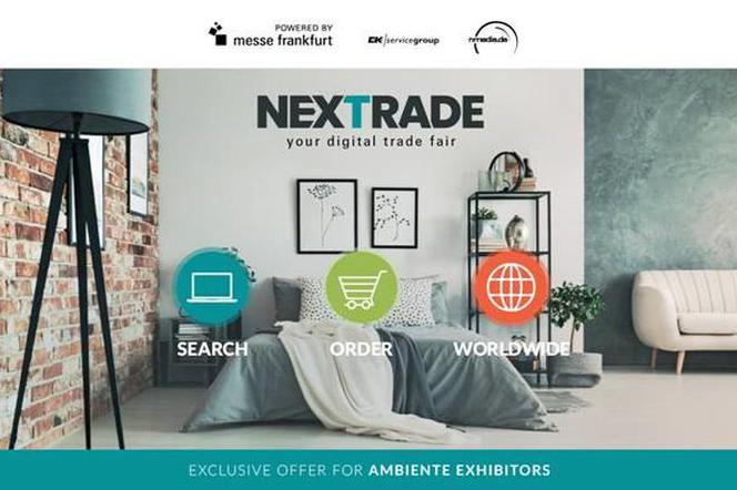 Nextrade - nowa platforma sprzedaży online B2B Messe Frankfurt