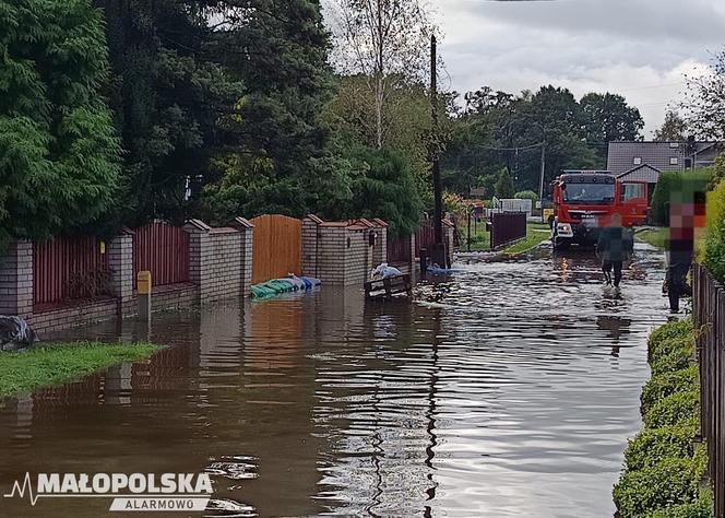 Podtopienia w Oświęciumiu