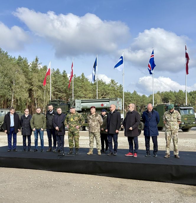 Otwarcie ośrodka szkolenia na potrzeby Siły Zbrojnych Ukrainy