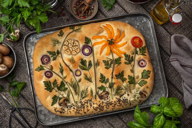 Foccacia z warzywami