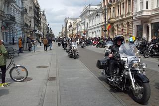 Uroczysta inauguracja sezonu motocyklowego w Łodzi