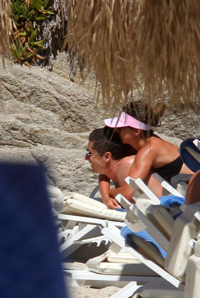 Robert Lewandowski, Anna Lewandowska, wakacje, Mykonos, Grecja