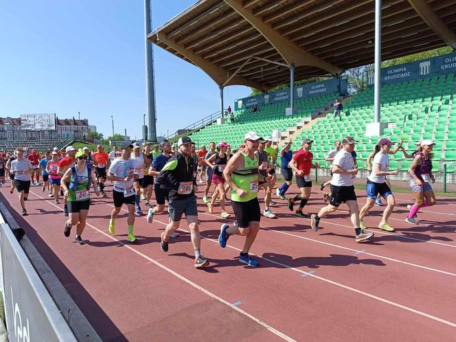 Tak było na starcie X Półmaratonu z Grudziądza do Rulewa