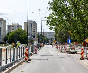 Tramwaj na Stegny w Warszawie