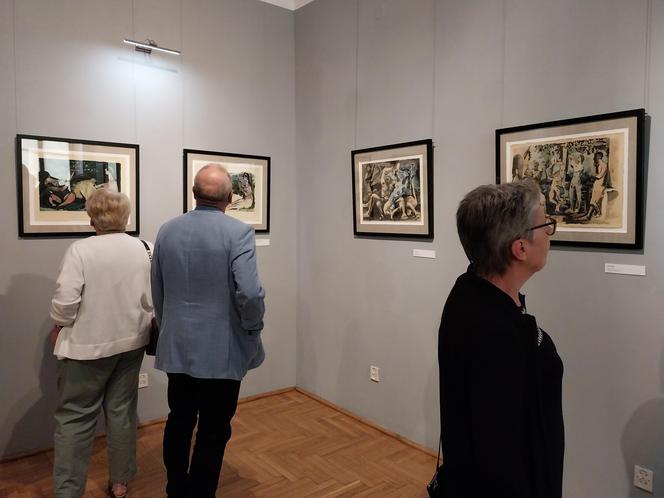 Wernisaż wystawy "Picasso: Odsłony dźwięku i ludzkiej duszy" w Muzeum Zamojskim