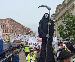 Wielki protest rolników w Warszawie. Utrudnienia na drogach