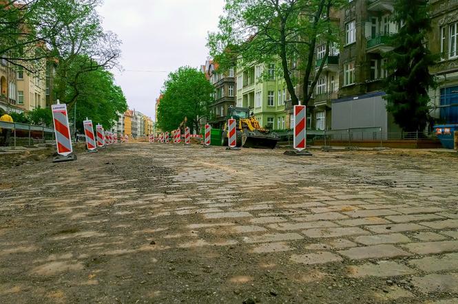 Przebudowa ulic na Turzynie - maj 2021
