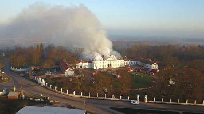 Pożar pod Siedlcami