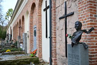 Grób Bogusława Kaczyńskiego na Cmentarzu Powązkowskim w Warszawie 