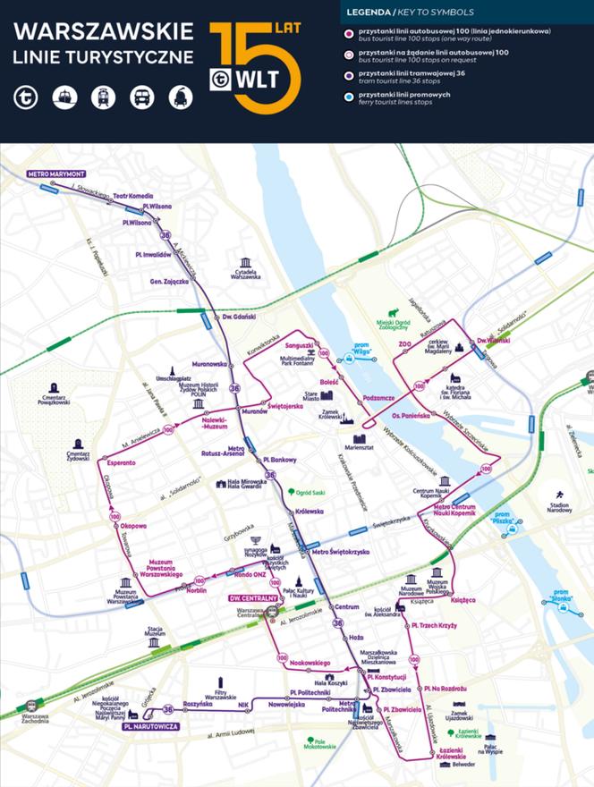 Powracają Warszawskie Linie Turystyczne. To już 15. sezon!