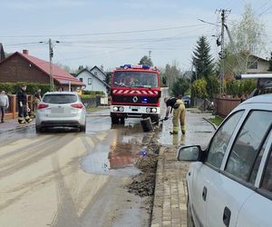 Pawłosiów po powodzi.
