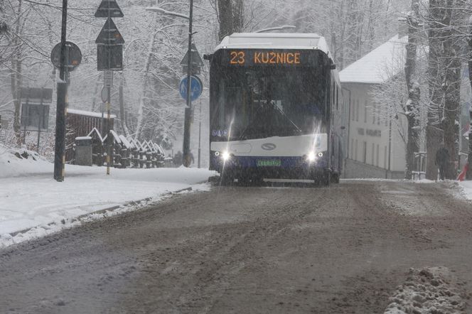 Powrót zimy na Podhalu