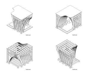 Projektowanie parametryczne i drewno - tymczasowy pawilon Pauhu