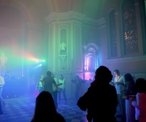 Dyskoteka techno w kościele w Rybniku Bing Bang Party