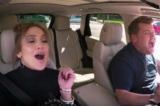 Jennifer Lopez w Carpool Karaoke 2016