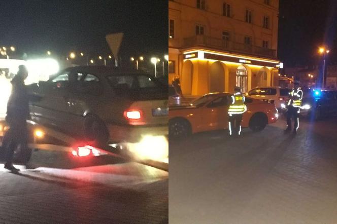 22-latek bawił się w BMW po ciszy nocnej. Policjanci kazali mu wywieźć auto na lawecie