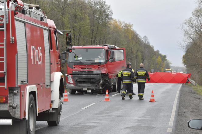 Śmiertelny wypadek na DK61