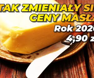 Cena masła