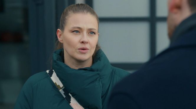 Barwy szczęścia, odcinek 3177. Gabrysia (Marta Juras), Szczepan (Robert Gulaczyk)