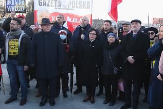 Kijów, Warszawa - wspólna sprawa!. Mieszkańcy stolicy na antywojennych protestach