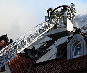 Koszalin. Pożar przedszkola i klubu nocnego