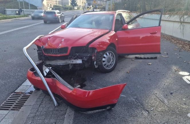 Wiózł córkę i uciekał przed policją 