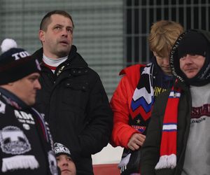 Kibice na meczu Górnik Zabrze - Lech Poznań