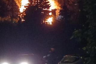 Pożar pensjonatu w Kazimierzu Dolnym 