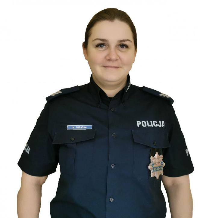 sierżant sztabowy Marzena Trzaska (KOMISARIAT POLICJI III W BIAŁYMSTOKU)