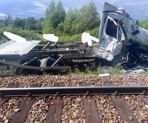 Wypadek na przejeździe kolejowym w Dąbrowie Górniczej
