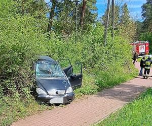 Wypadek na DK 42 w Brodach. Jedna osoba poszkodowana