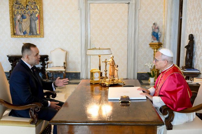 Papież Leon XIV rozmawiał z prezydentem Nawrockim