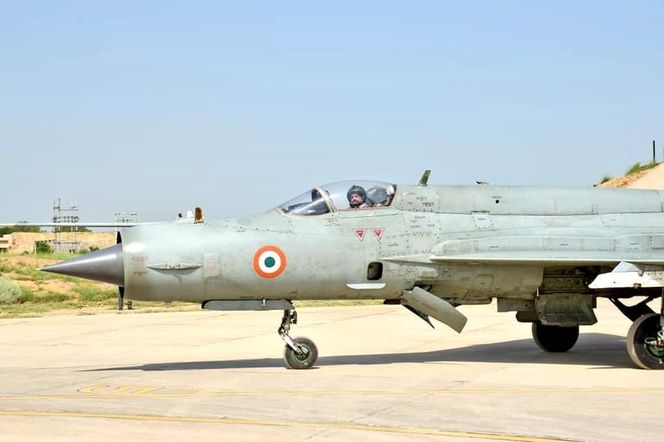 Indyjski samolot MiG-21