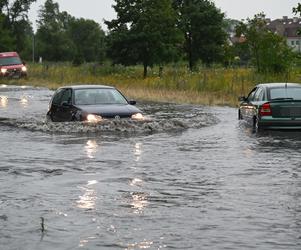 Szczecin zalany po burzy, 1.07.2022