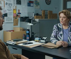 Barwy szczęścia odc. 3245. Marcin Kodur (Oskar Stoczyński), Józefina Rawiczowa (Elżbieta Jarosik)