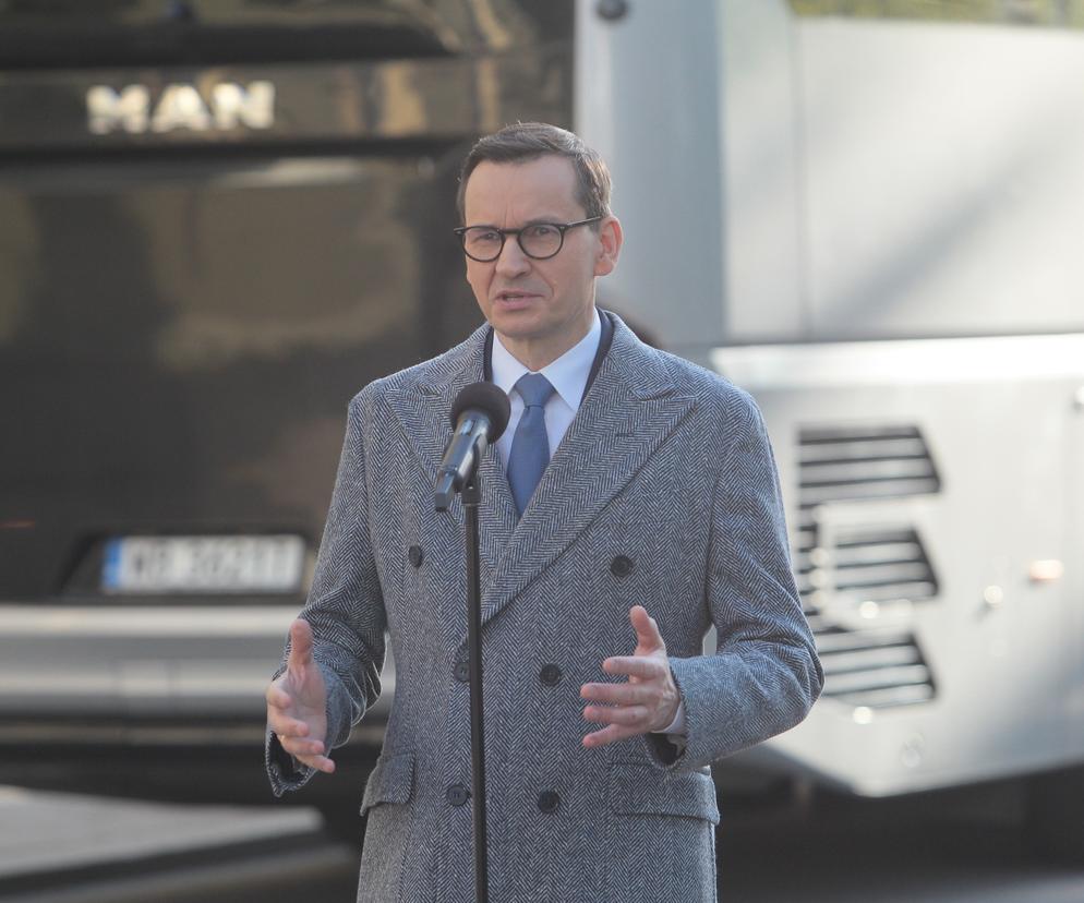 Premier Mateusz Morawiecki