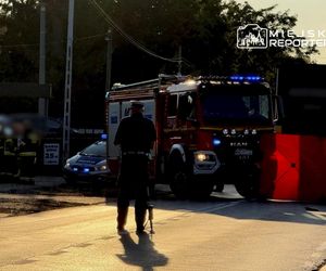 Koszmar w Nasielsku. Wpadł pod ciężarówkę. Pieszy nie miał żadnych szans