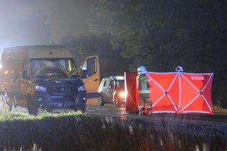 Śmiertelne potrącenie człowieka na prostej drodze. Nie miał szans