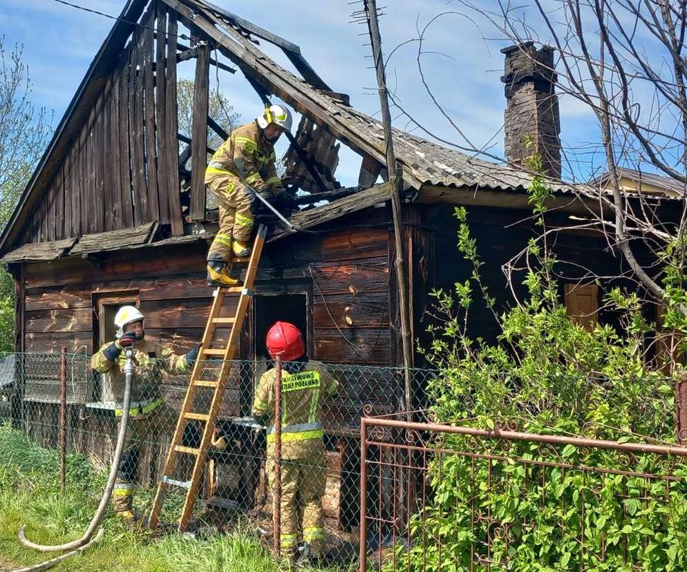Lubelskie: Spłonął drewniany dom. W płomieniach zginęła 33-latka 
