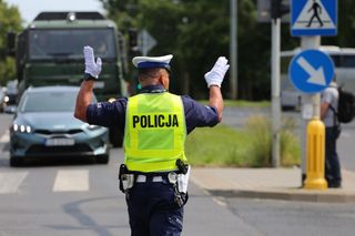 Policjanci sprawdzali swoje umiejętności na najbardziej ruchliwym skrzyżowaniu w Lublinie