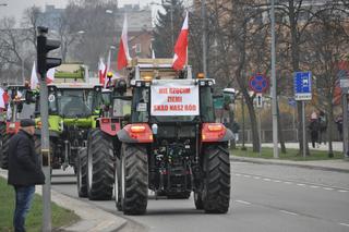 Strajk rolników w Kielcach. 14 marca 2024