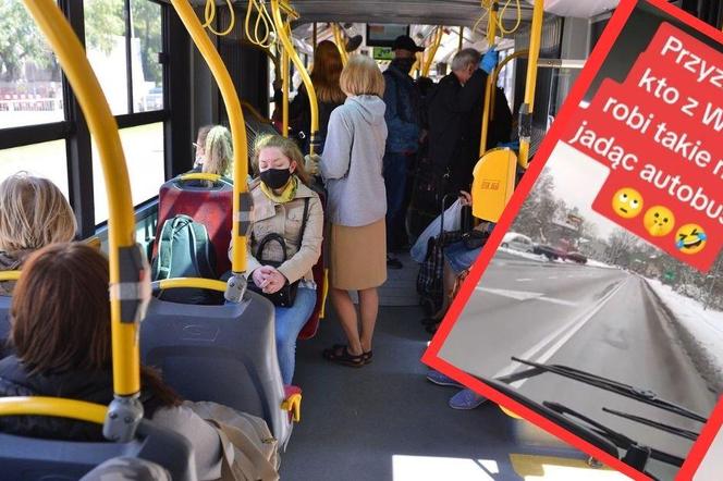 Jechała autobusem i robiła coś obrzydliwego. Kierowczyni od razu zareagowała: To mnie obrzydza