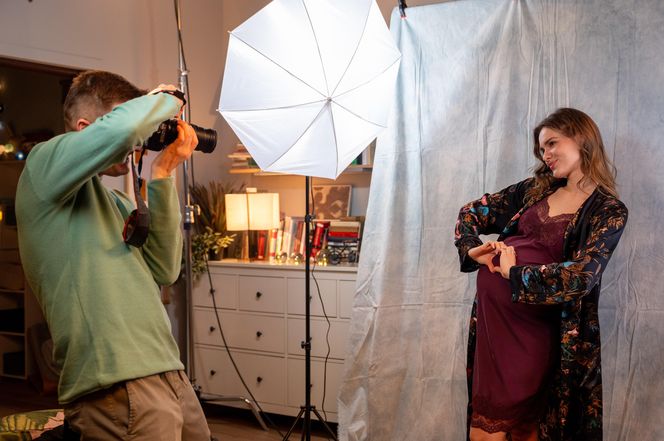 	M jak miłość odc. 1864. Paweł (Rafał Mroczek), Franka (Dominika Kachlik)