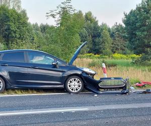 Wypadek w Lubieni! DK Nr 9 zablokowana (22.08)