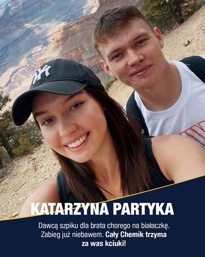 Katarzyna Partyka - siatkarka ratuje życie brata