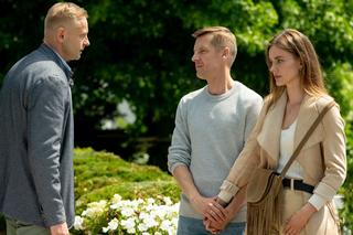 M jak miłość, odcinek 1678: Franka (Dominika Kachlik), Paweł (Rafał Mroczek), Karol (Konrad Marszałek)