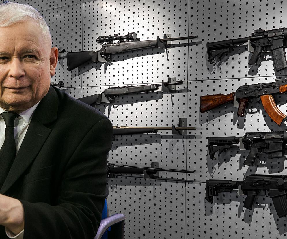 Trwa dyskusja o dostępie do broni. Co na ten temat myśli Jarosław Kaczyński? Nowe doniesienia.