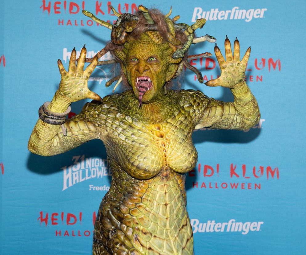 Heidi Klum zmieniła się w Meduzę! Królowa Halloween wraca